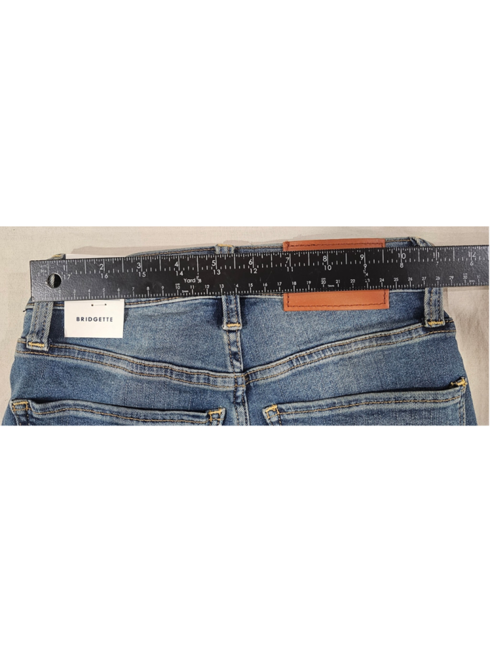 Women's Lucky Brand Bridgette High Rise Skinny Jeans Blue Size 00 - Picture 6 of 6